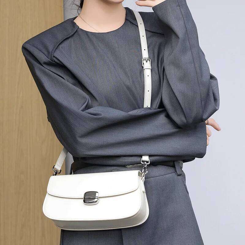 Jonlily Women Genuine Leather Shoulder Female Fashion Handbag Totes Casual Crossbody Bag Small Daybag Mini Purse -Kg2007 251023 1025