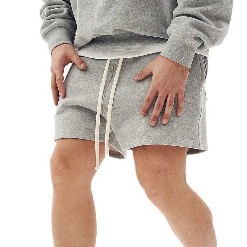 2024 Summer Mens Shorts GYM Cotton Jogging Sport Men Fitness Male Fashion Loose Running Shorts Man Clothing ShortXJ251025