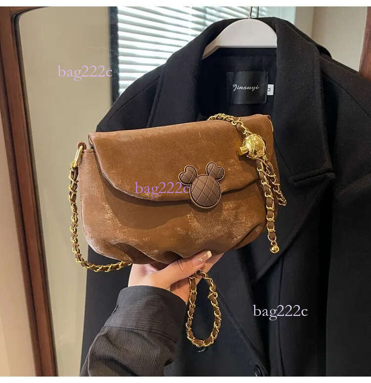 This Year's Popular Small For Women New Fashionable And Versatile Single Shoulder Crossbody Mini Super Hot Chain Bag H7.18#30