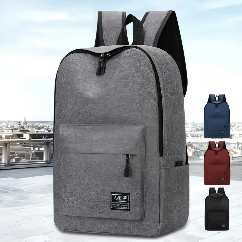 Mens Large Capacity Minimalist Preppy Backpack Commuter Tote Backpack Durable Travel Laptop Bag Minimalist Preppy Styletan W251025