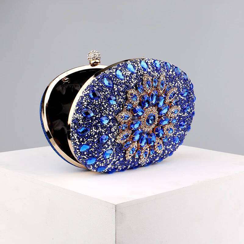 Designer Bags 2022 Dia Women Clutch Evening Bag Wedding Crystal Ladies Cell Phone Pocket Purse Female Wallet For Party Quality Gift Luxury Bag