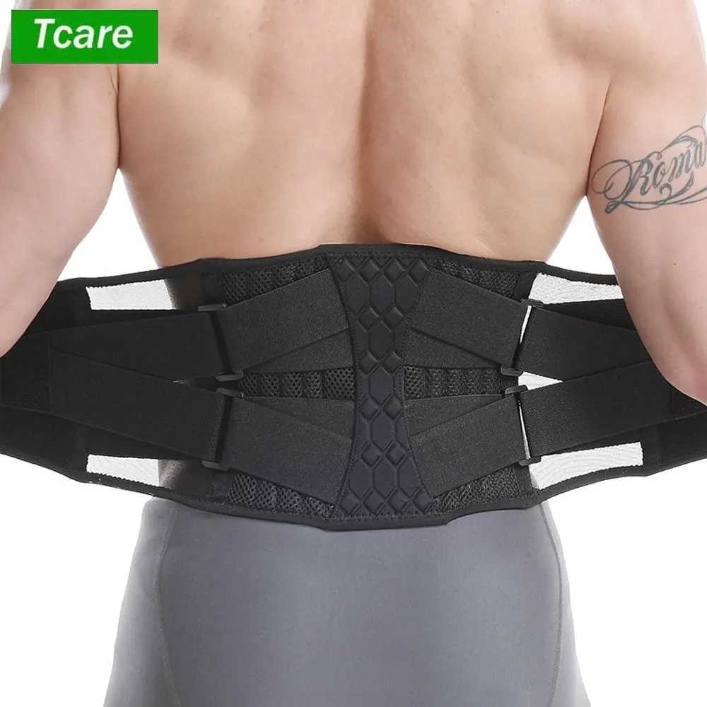Sports Adjustable Lumbar Back Brace Antiskid Breathable Waist Support Belt for Exercise Fitness Cycling Running Gym Tennis Golf Y251025