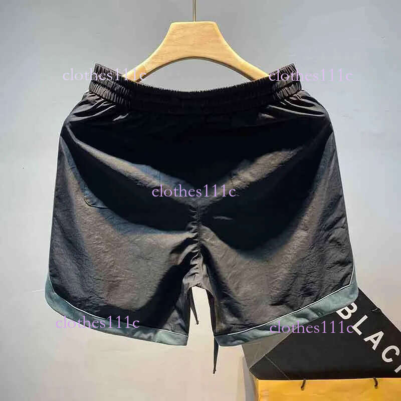 Letter Embroidery Ing Design Quick-Drying Basketball Summer Thin Fashion Trend Y2k Baggy High Street Shorts Men