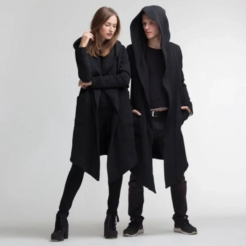 Oversized Hooded Cardigan Jacket Unisex Spring Warm Coat Solid Color Hoodie for Men Women 251020
