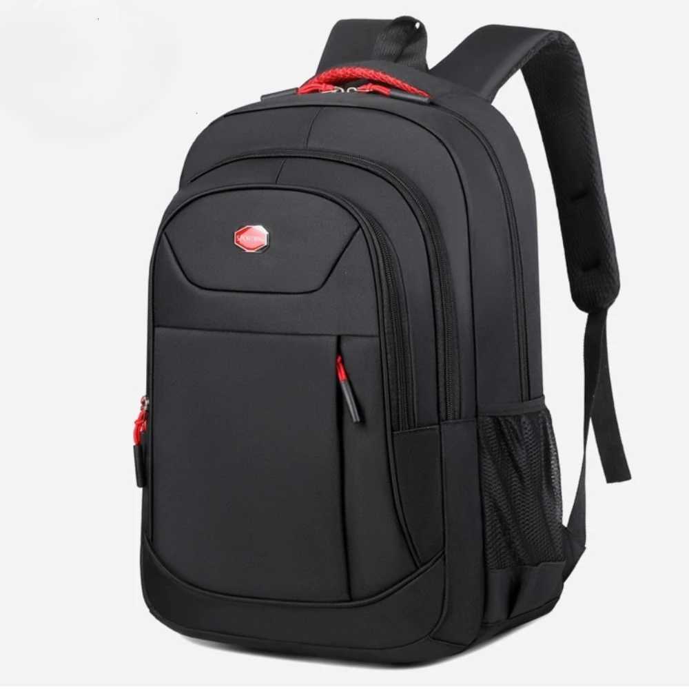 Classic Mens Business Backpack Largecapacity Student School Bag Oxford Waterproof Casual Travel Lightweight Laptop Backpack W251025