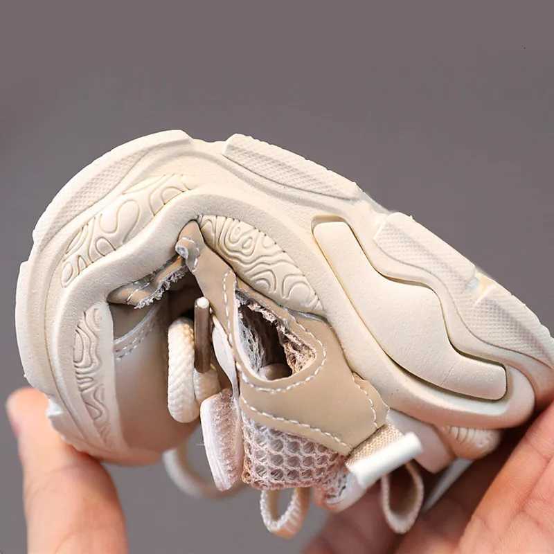 Childrens Mesh Breathable Sports Running Shoes Autumn New Baby Soft Sole Casual Shoes School Boys Girls Walking ShoesT251025 S251027