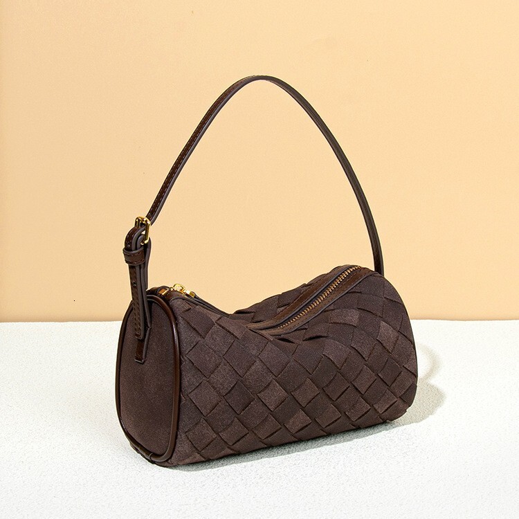 Luxury Brand Designer Bag 2025 Winter Autumn High-End Bag For Women Versatile Fashionable Crossbody Bag Korean Style Commuter Woven Pillow Bag