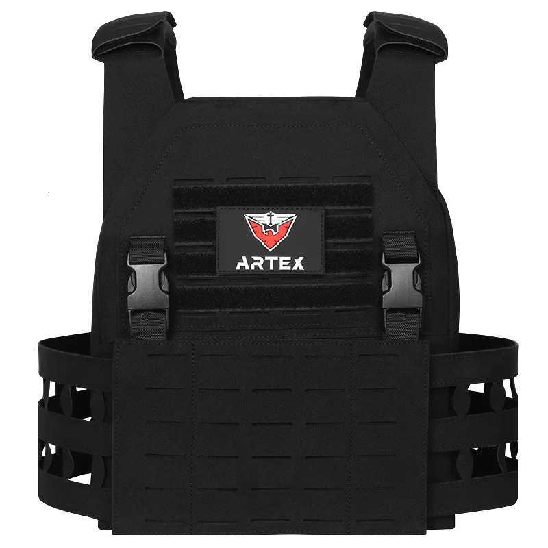 Artex Chaco Tactico Heavy Duty Plate Carrier Adjustab Lightweight Nylon Protective Tactical Vest with Mol Syst Y251022