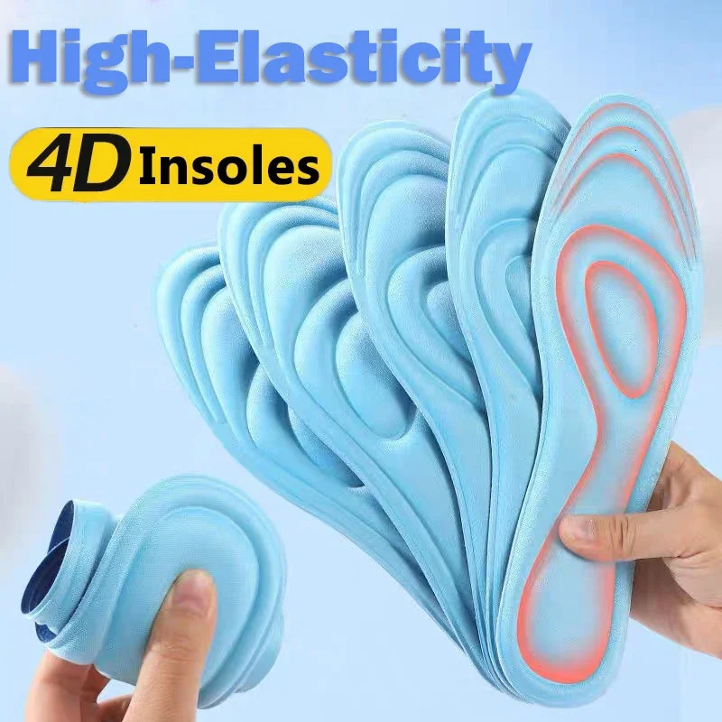 24pcs 5D Massage Memory Foam Insoles for Sport Running Shoes Sole Breathable Cushion Pads for Women Men Feet Orthopedic Insoles251020