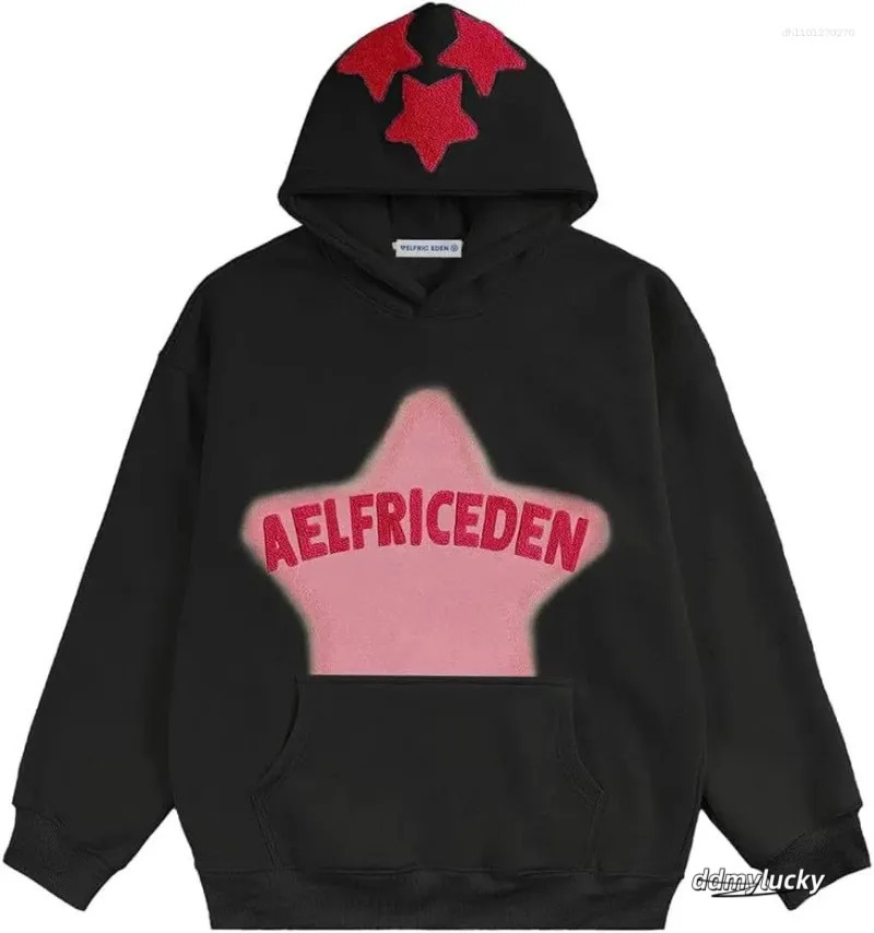 Men's Hoodies Spring Hip-Hop Street Graffiti Hoodie For Men Clothes Women Retro Casual Sports Couple Ddmylucky