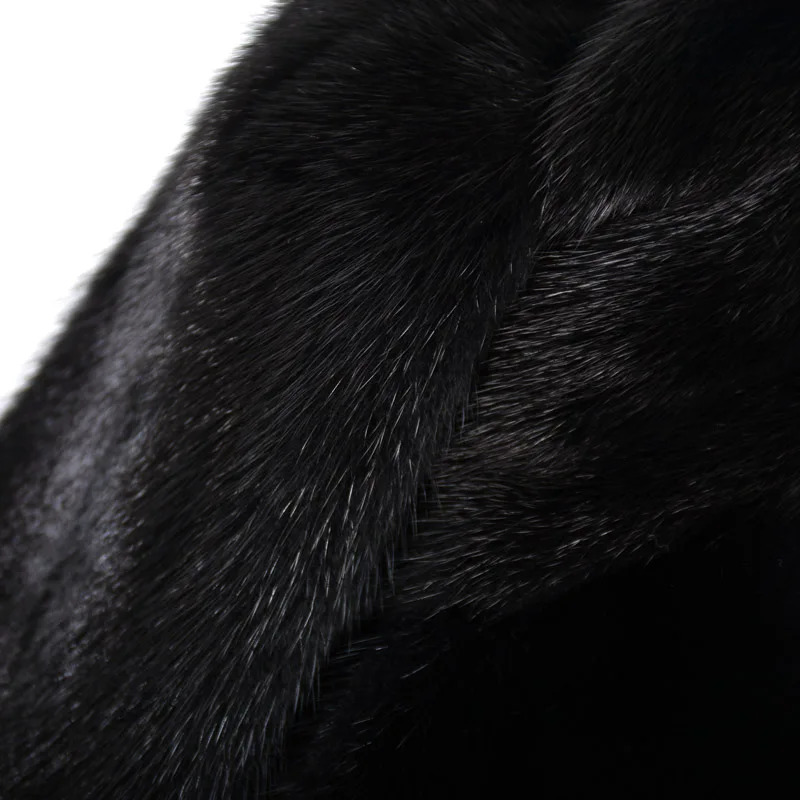 Unisex Genuine Mink Fur Scarf HighGrade Pure Natural Color Warmth for Autumn And Winter Casual Versatile Men And Women Scarf 251020
