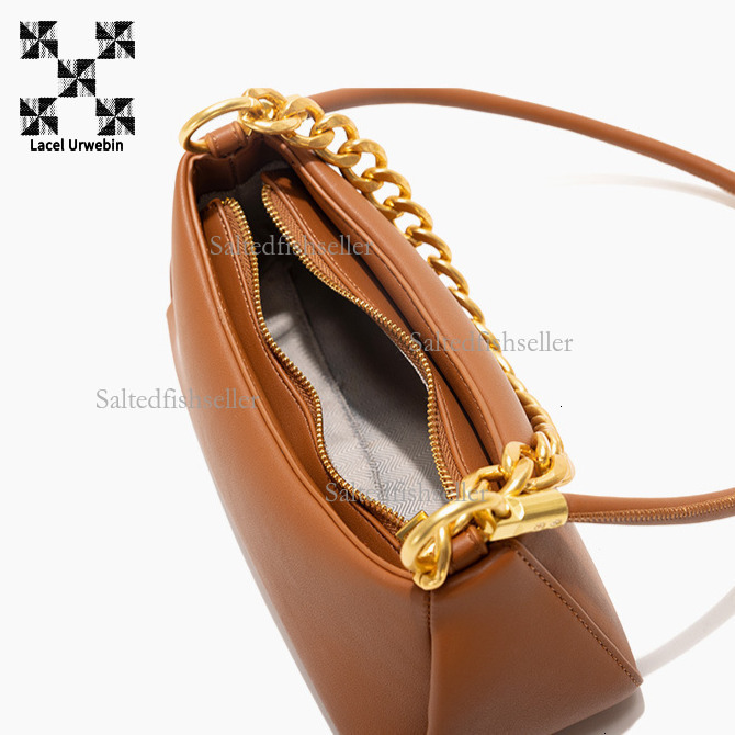 Lacel Urwebin New Fashion Underarm Bag for Women French Commuter Bag 2025 Versatile Single Shoulder Crossbody Chain Handbag Free shipping