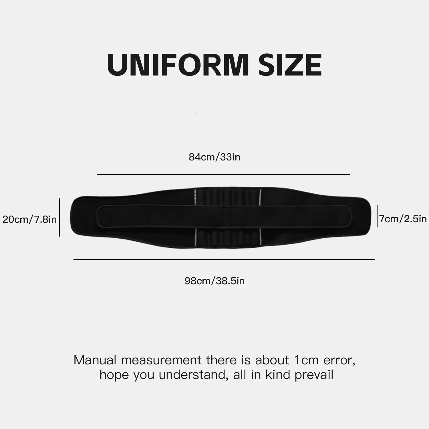 1Pcs Fitness Waist Protection 5 Support Rods Dual Strap Design For BiDirectional Compression Sports Waist Protection Y251025