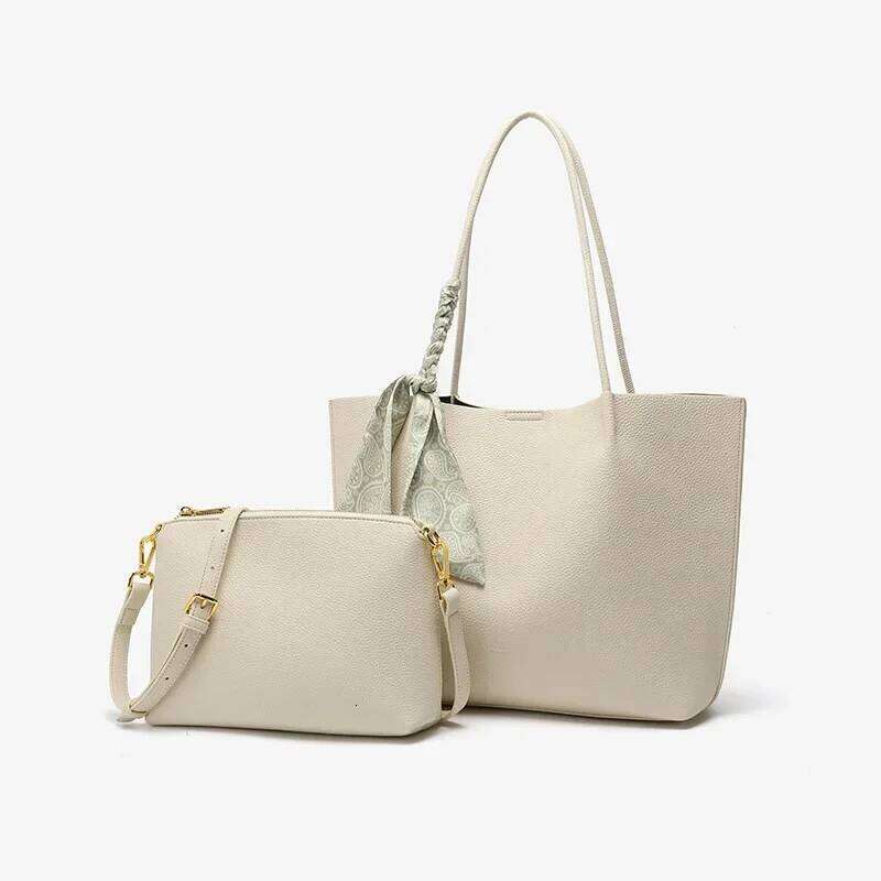 100% Cow Composite Handbag Women Genuine Leather Large Shoulder Natural High Quality Tote Messenger Bag Purses Suotong1025