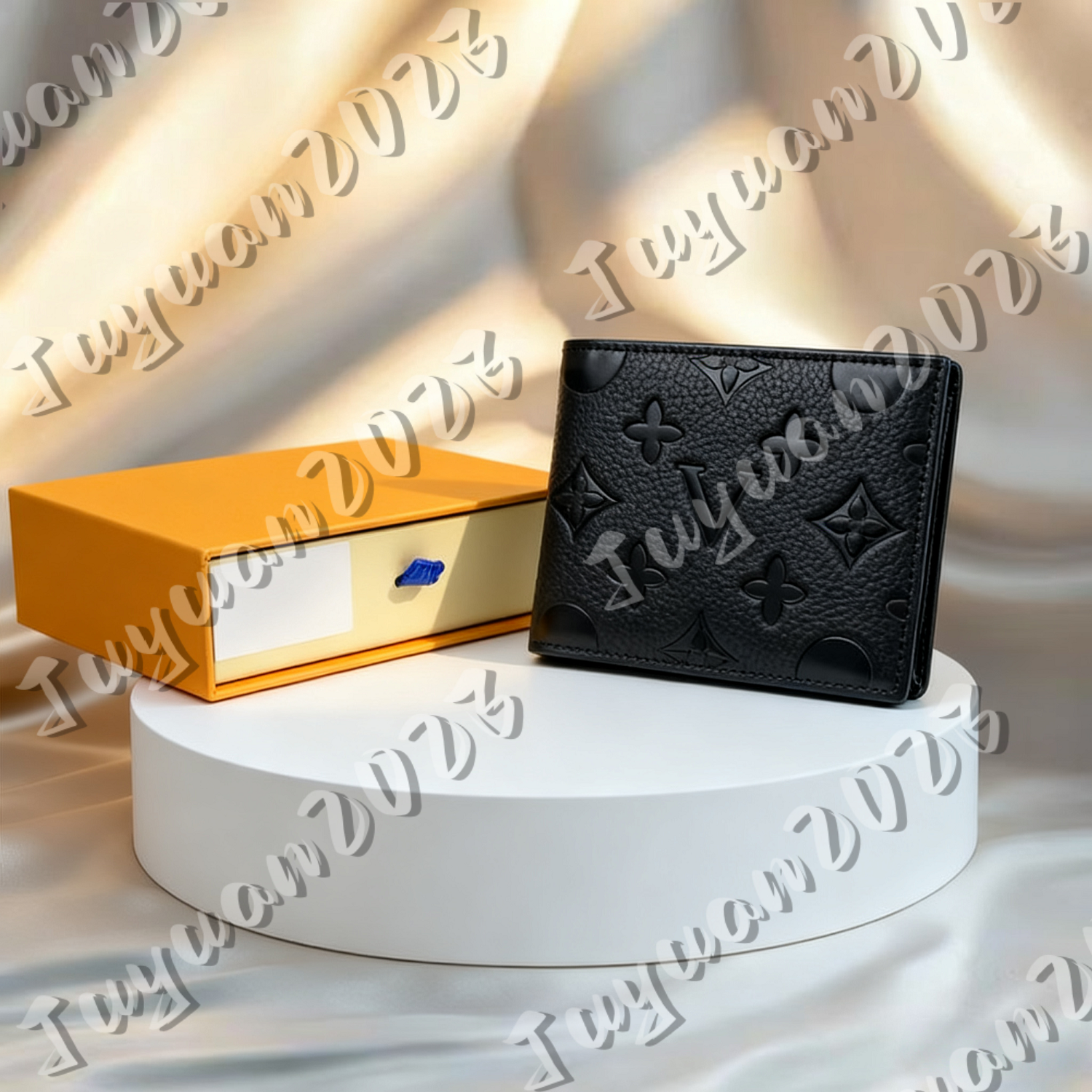 Genuine leather Designers Men plaid wallets designer purses luxury leather short wallet Card Holder wallets classic pocket Genuine leather Man Bags original box