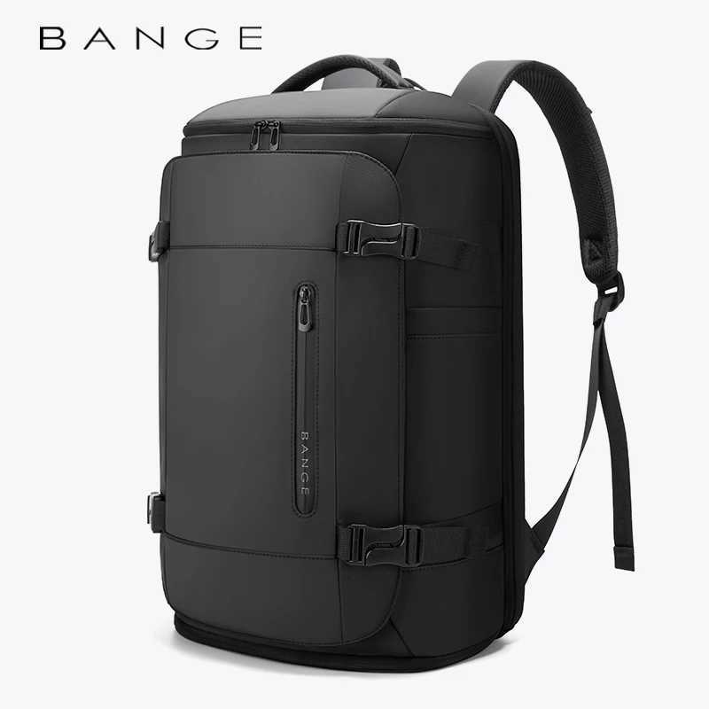 BANGE Carry On Backpack Cabin Bag Travel Backpack for Men Shoes Handle Luggage Leisure Laptop Backpack mochila para viaje cabina W251025