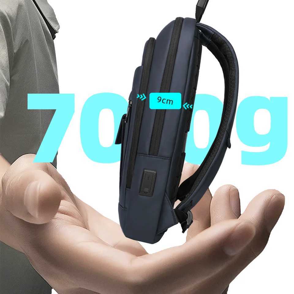 Heroic Knight Multifunctional Laptop Backpack Stylish Men Classic USB Charging Business Backpack Waterproof Slim Work Backpack W251025