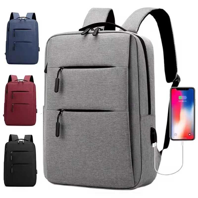 Multi Layer Zippered Laptop Bag 13 Inches 14 Inches 15 Inches Computer Backpack Business Backpack MENS AND WOMENS TRAVEL W251025