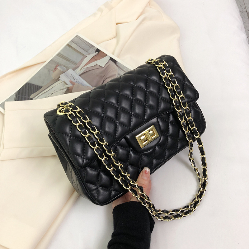 Luxury Brand Designer Bag 2025 Summer New Style Fresh Green Diamond Chain Bag Trendy Versatile Small Square Bag For Women