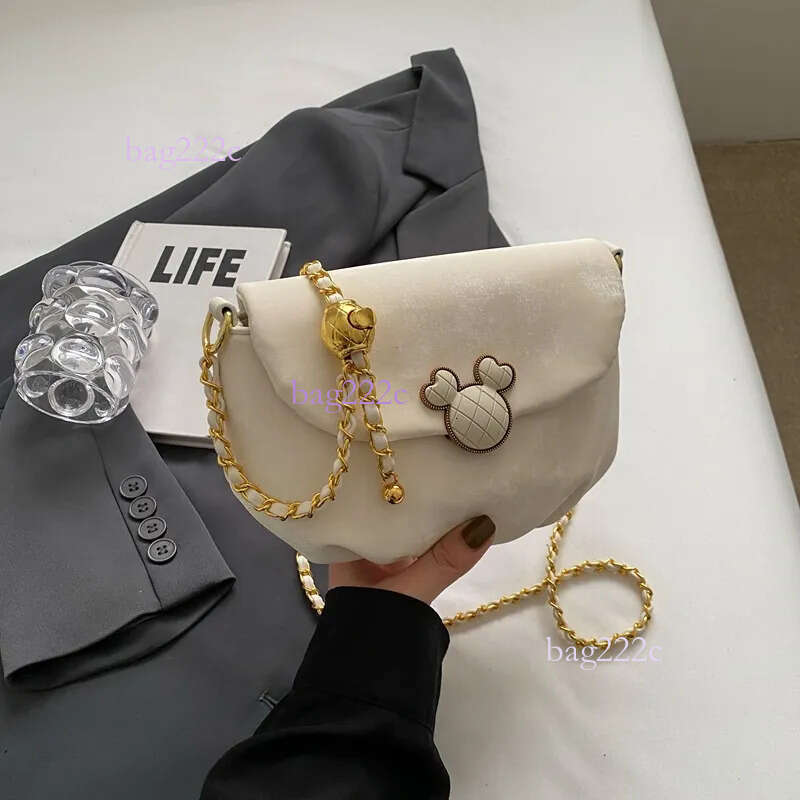 This Year's Popular Small For Women New Fashionable And Versatile Single Shoulder Crossbody Mini Super Hot Chain Bag H7.18#30