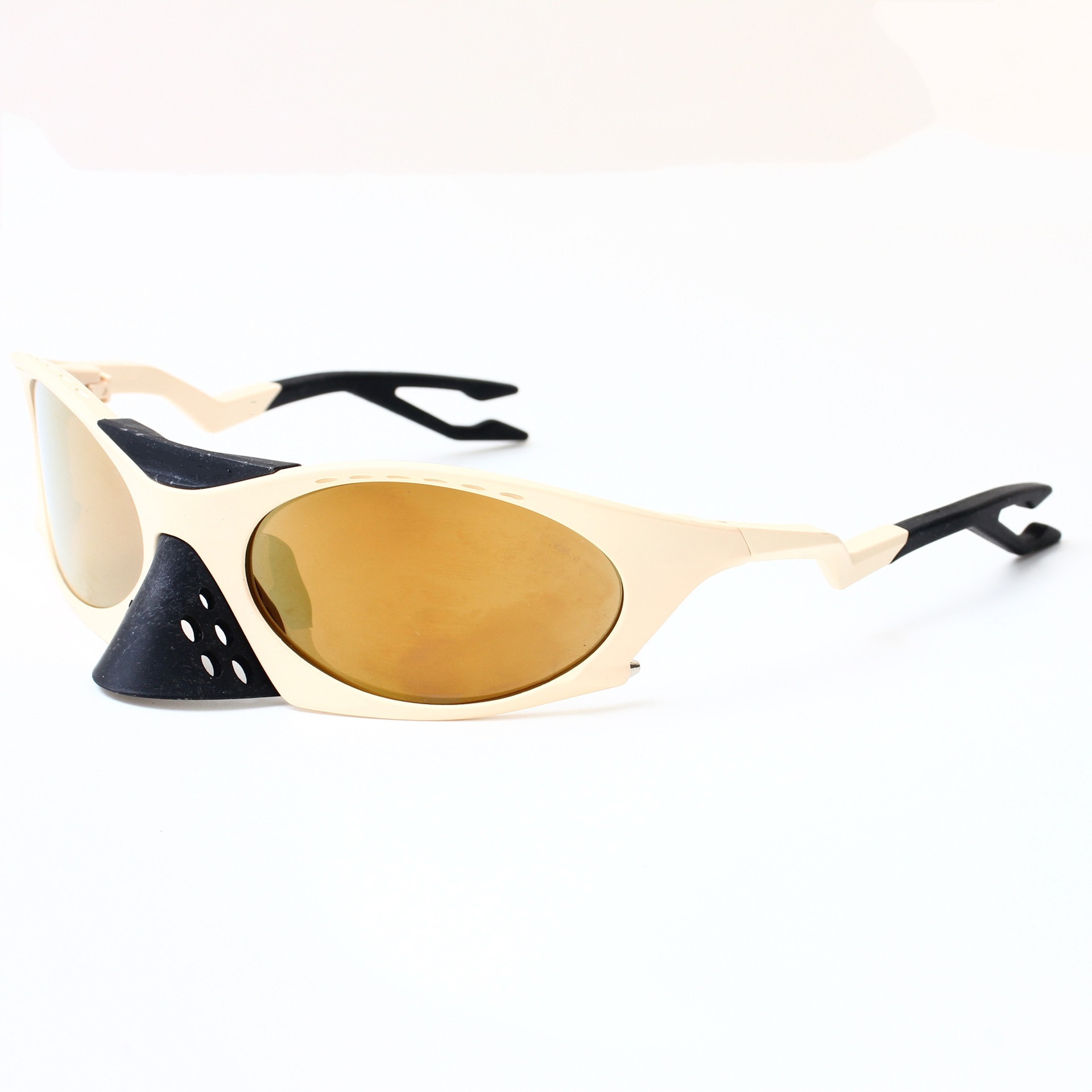 New European and American cross-border outdoor sports cycling PC sunglasses for men and women, retro travel driving sunglasses 9437