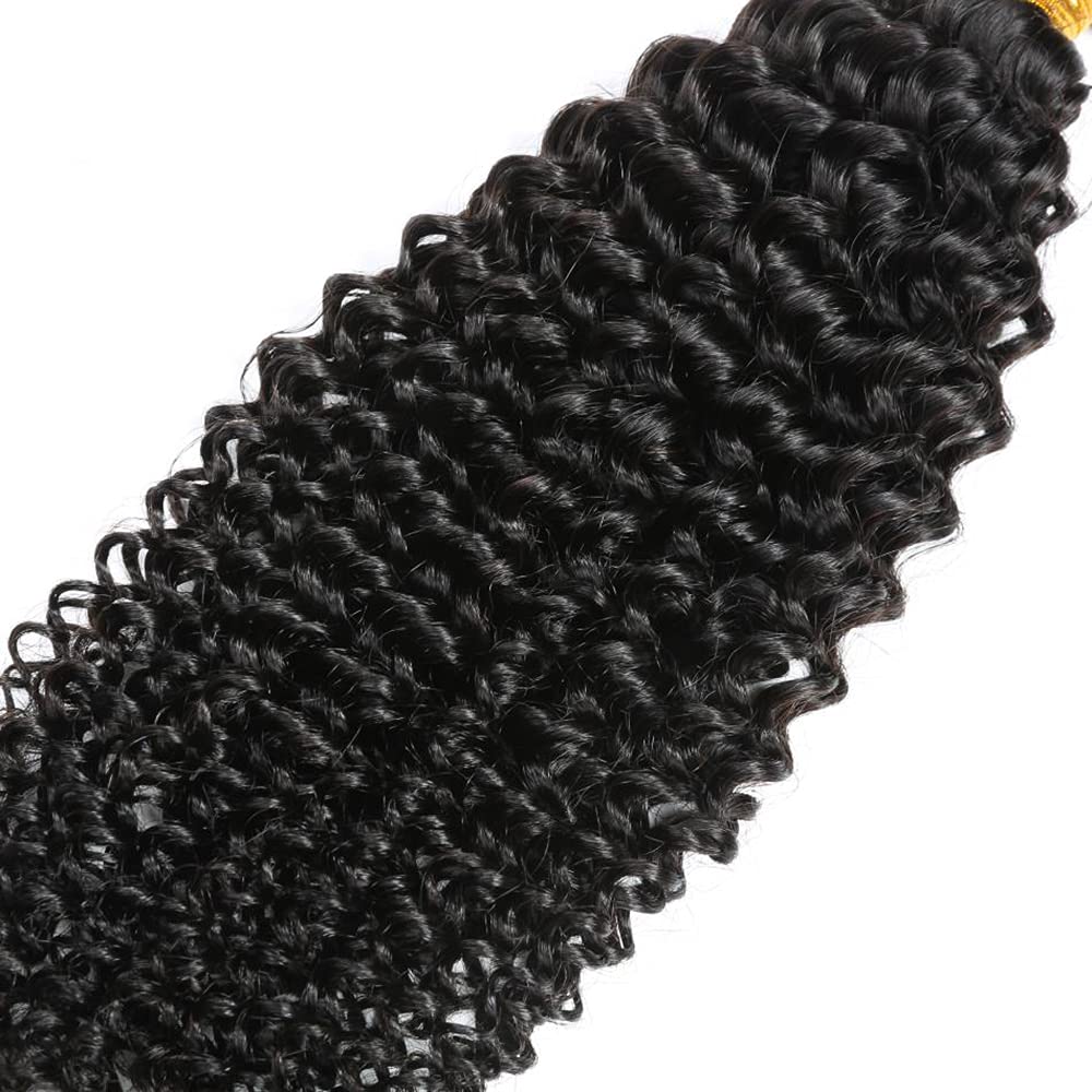 Kinky Curly Bundles Human Hair 8-32 Inch 100g Unprocessed Virgin Remy Weave Natural Color 100 Percent Human Hair