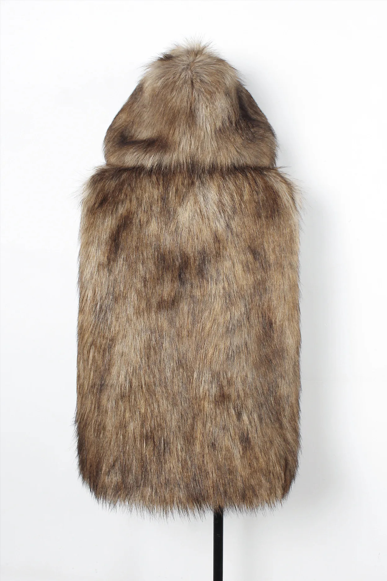 Faux Fur Men Vest Coats Hooded Sleeveless Short Coat Thick Y2k Streetwear Jackets Open Stitch Outerwear 2025 Autumn Winter 251020