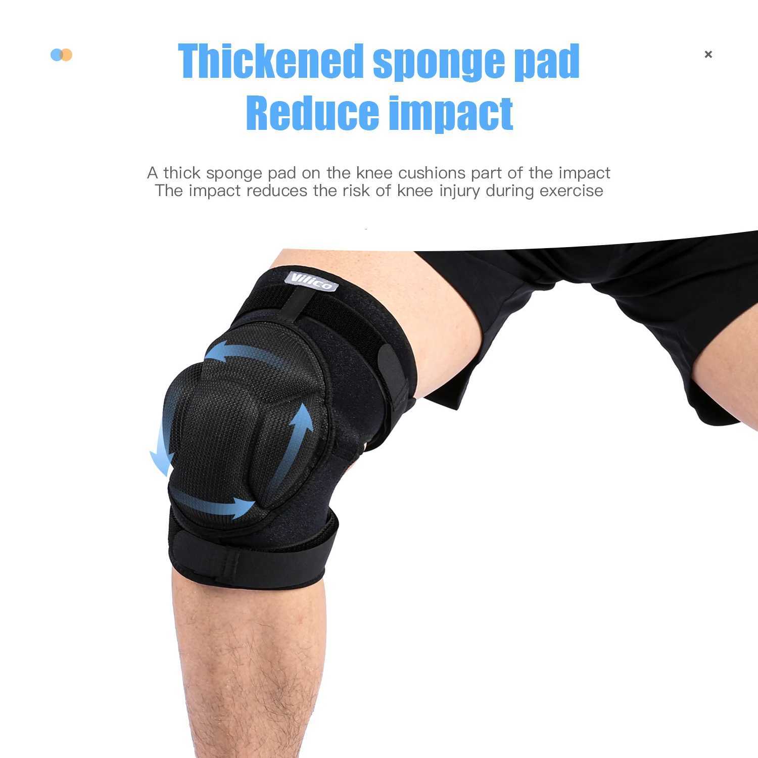 Pressure strap protection Sports Thickening Knee Pads Volleyball Extreme Sports Kneepad Brace Support Anti collision ElasticKnee Y251024