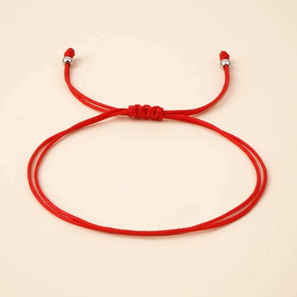 Go2boho Red Rope Bracelets Handmade Healing Luck Chain Boho Minimalist Tren Mtilayer Jewelry For Wen Men Festival GiftW251025