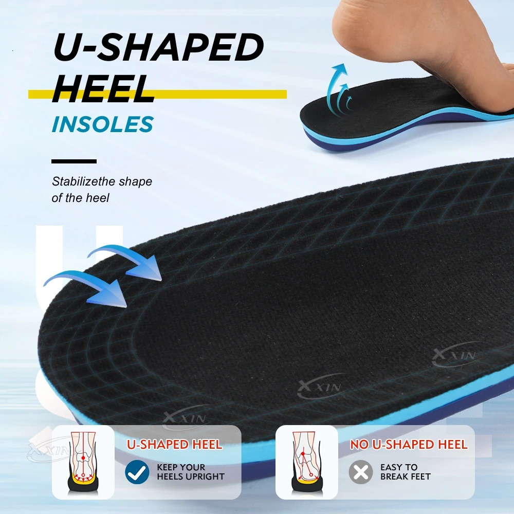 XxinArch Support Insole Air Cushion Shock Absorption Shoe Insoles Soft Gel Shoe Pad Size 35251020