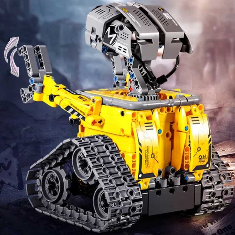 520Pcs 3 in 1 Deformation City RC Robot Excavator Racing Car Building Blocks Remote Control Bulldozer Truck Bricks Toys For Kids C251023