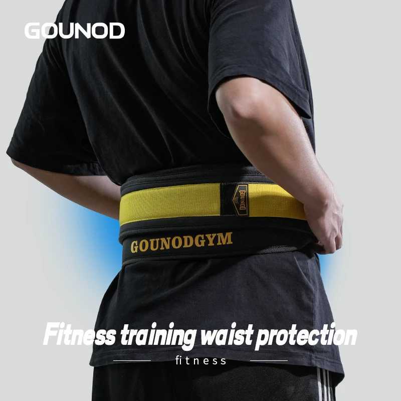 1PC GOUNOD Sports Weight Lifting Belts Core Lower Back Support Workout Waist Belt With Fitness For Men Women Y251025