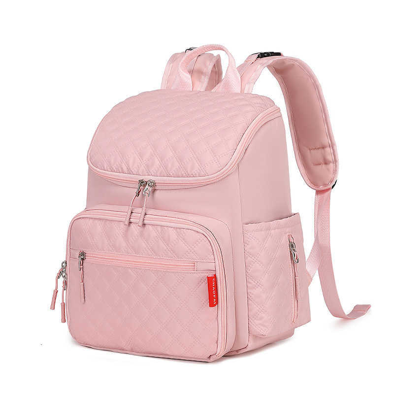 New style mommy bag, baby and pregnant women's travel backpack, dry and wet separation, shoulder bag.