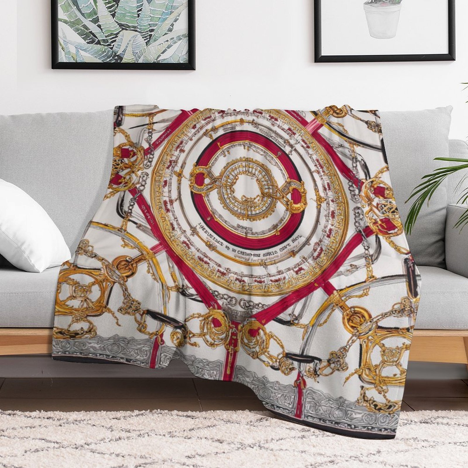 H Designer Horse blanket blanket throw cashmere vibration blanket copert Home Travel Throw Summer Air Conditioner Beach home bedding blankets throws H