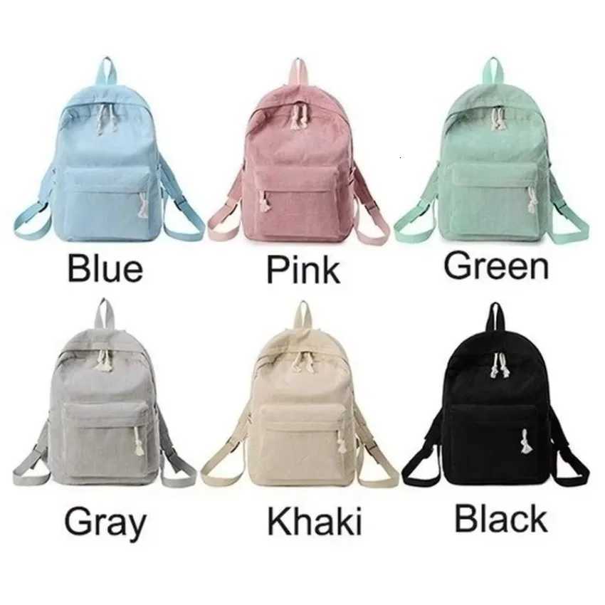 Minimalist Trendy Striped Backpack Large Capacity Casual Korean Edition Student Backpack Travel Bag Four Seasons Edition W251025