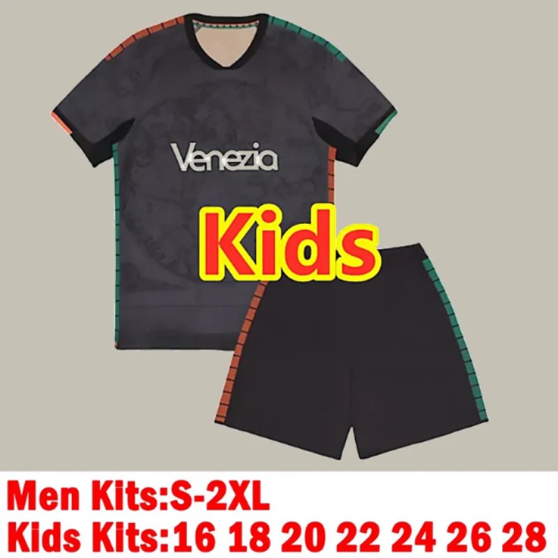 25 26 Venezia FC soccer Jerseys ZAMPANO YEBOAH 2025 2026 Venice Home away DUNCAN BUSIO ORISTANIO Football shirts NICOLUSSI POHJANPALO ELLERTSSON Magli