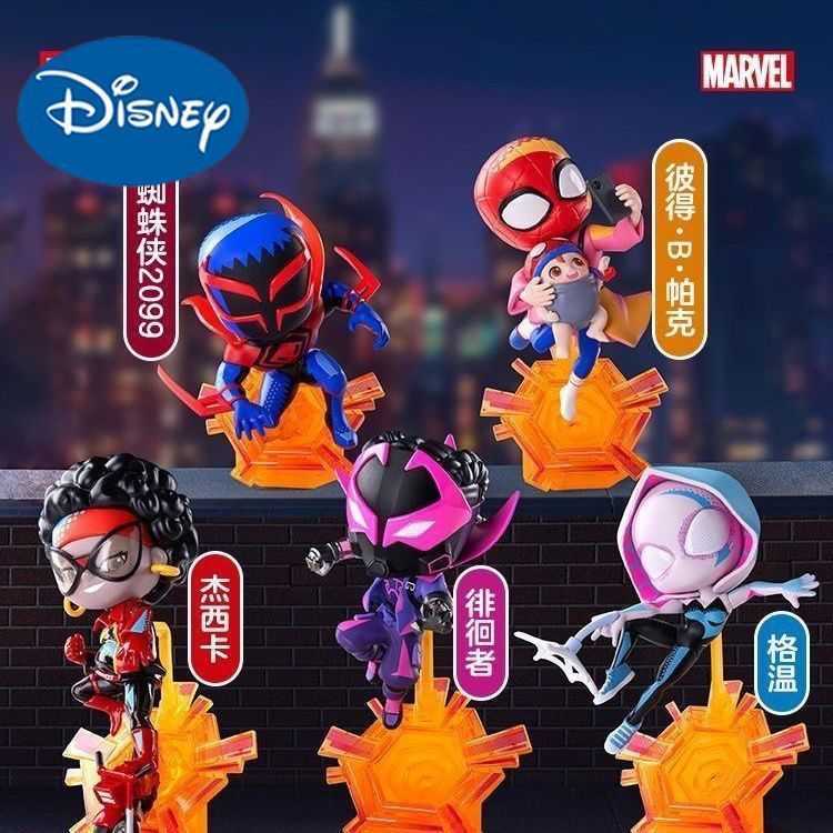 Disney POPMART Marvel SpiderMan Across the Universe Series Blind Box Figurine Trendy Gift DC H251025