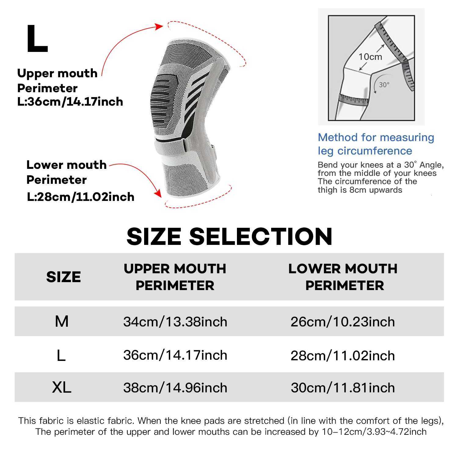 The latest mens knee support anti slip and wearresistant spring basketball and volleyball knee pads pressure elastic knee p Y251024