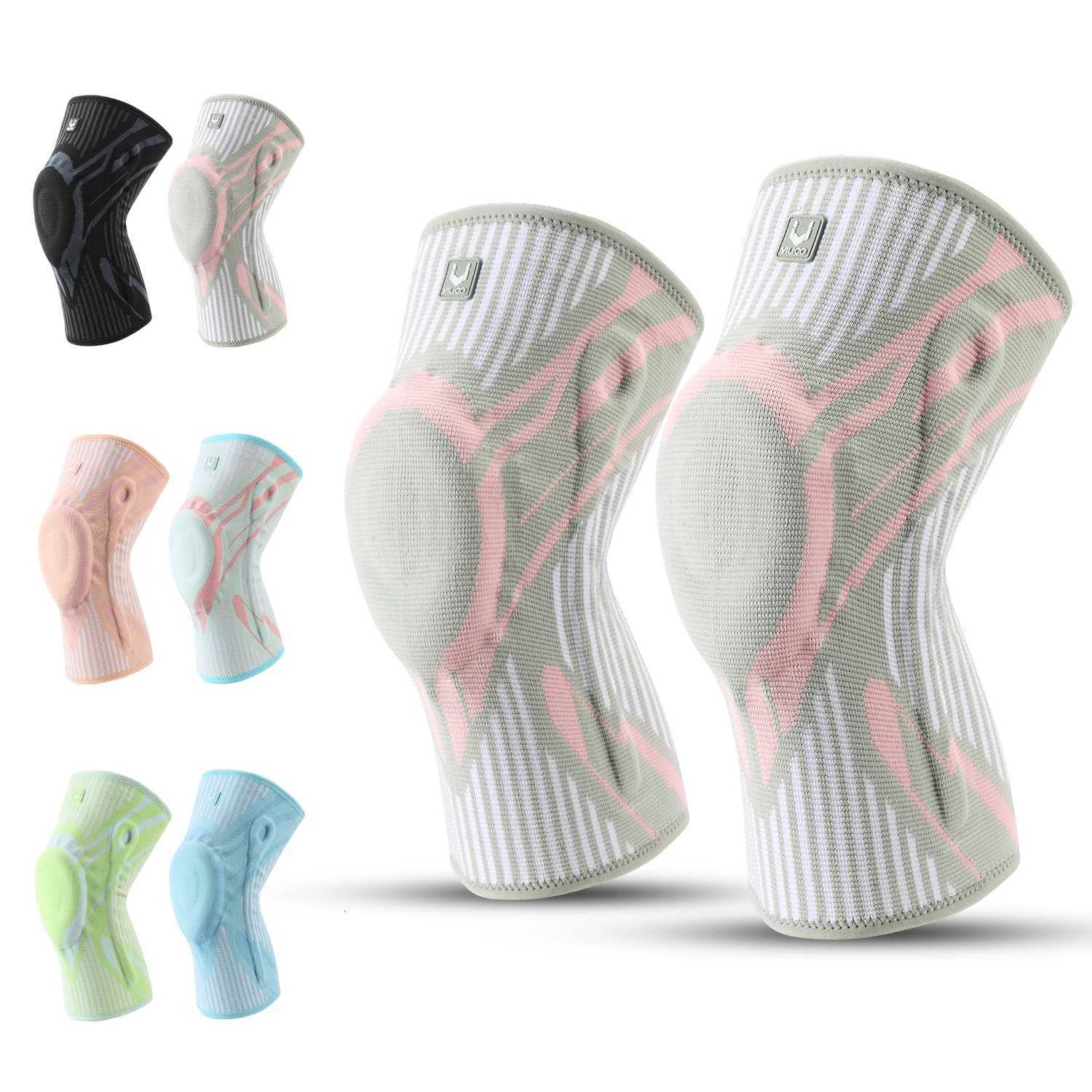 1 PC NonSlip Knee Support Brace with Patella Gel Pad Stabilizers ComfortFit Compression Sleeve for Arthritis Sports Y251024