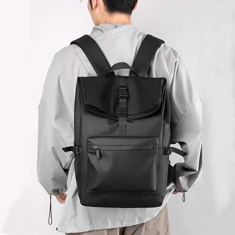 Mens Senior Sense of Business Backpack Large Capacity Laptop Backpack Fashion Lightweight Travel Sport Rucksack Computer Bag W251025