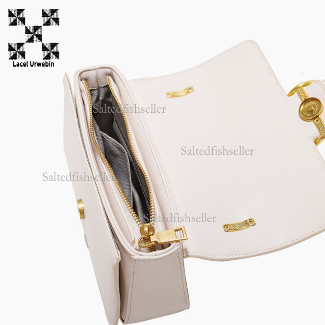 Lacel Urwebin Designer Fashion Women's Bag Luxury New Urban Simple Underarm Small Square Bag Stylish Ins Single Shoulder Cross Shoulder Chain Bag