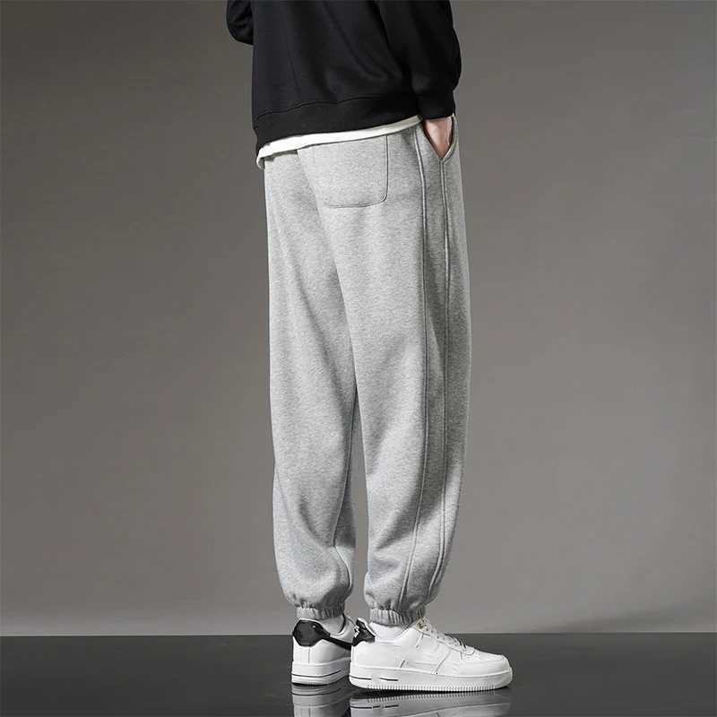 Winter Fleece Thickened Sports Pants Unisex Fleece Thickened Warm Outdoor Running Sports Fitness Pants Couple Winter Sport PantsT251025