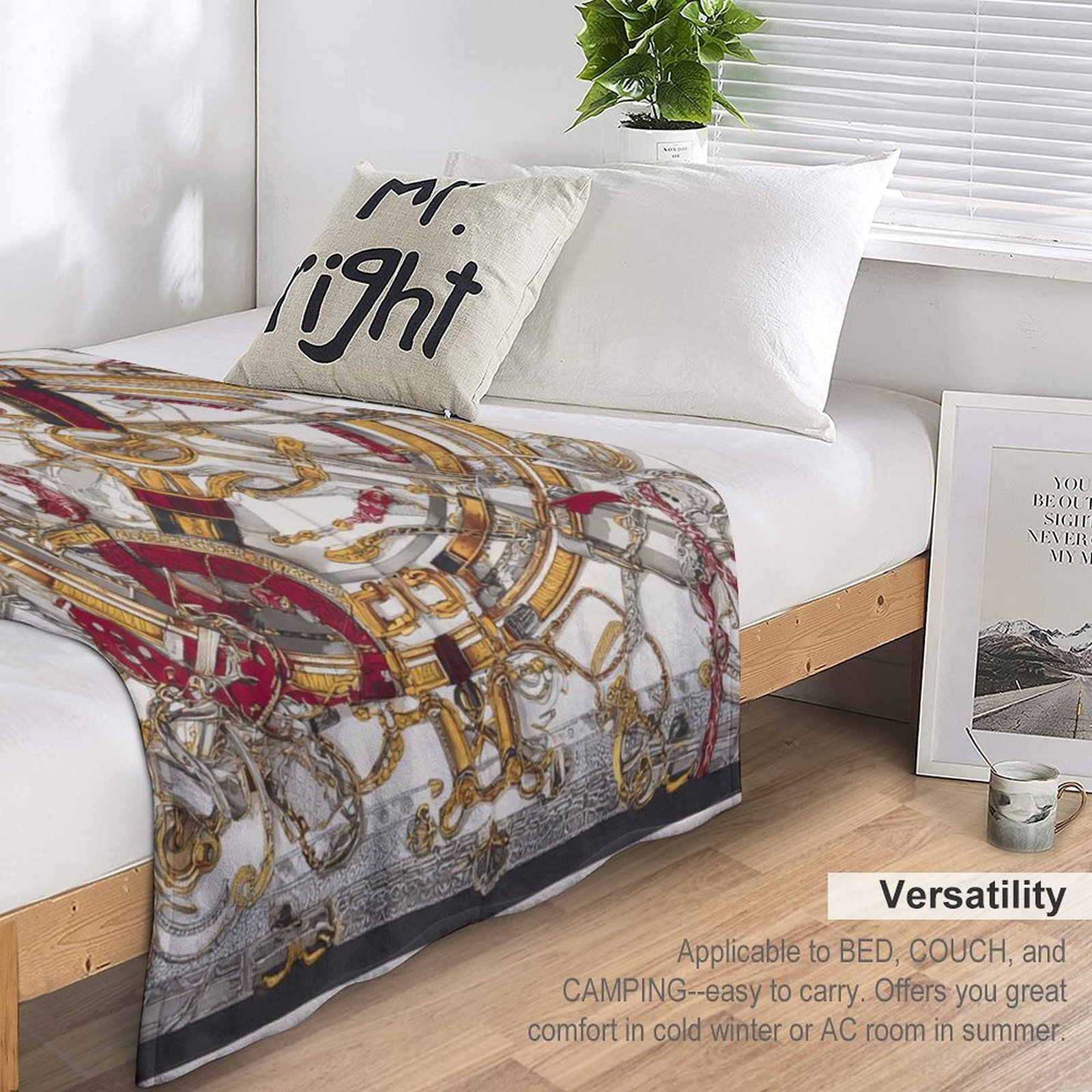 H Designer Horse blanket blanket throw cashmere vibration blanket copert Home Travel Throw Summer Air Conditioner Beach home bedding blankets throws H