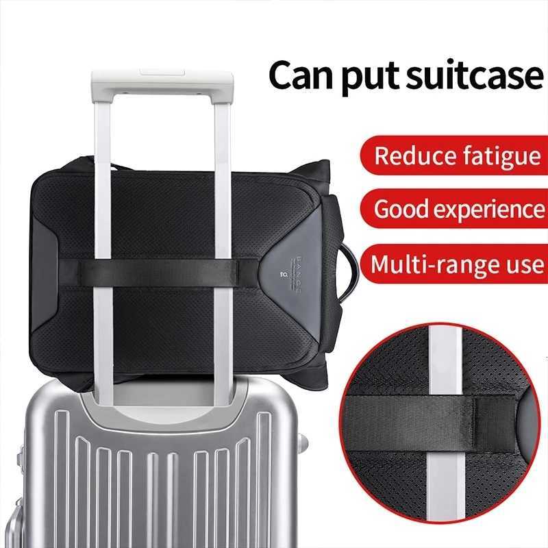 Bange Men Fashion Backpack 156inch Multifunctional Waterproof Backpack Daily Travel Bag Casual School Rucksack W251025