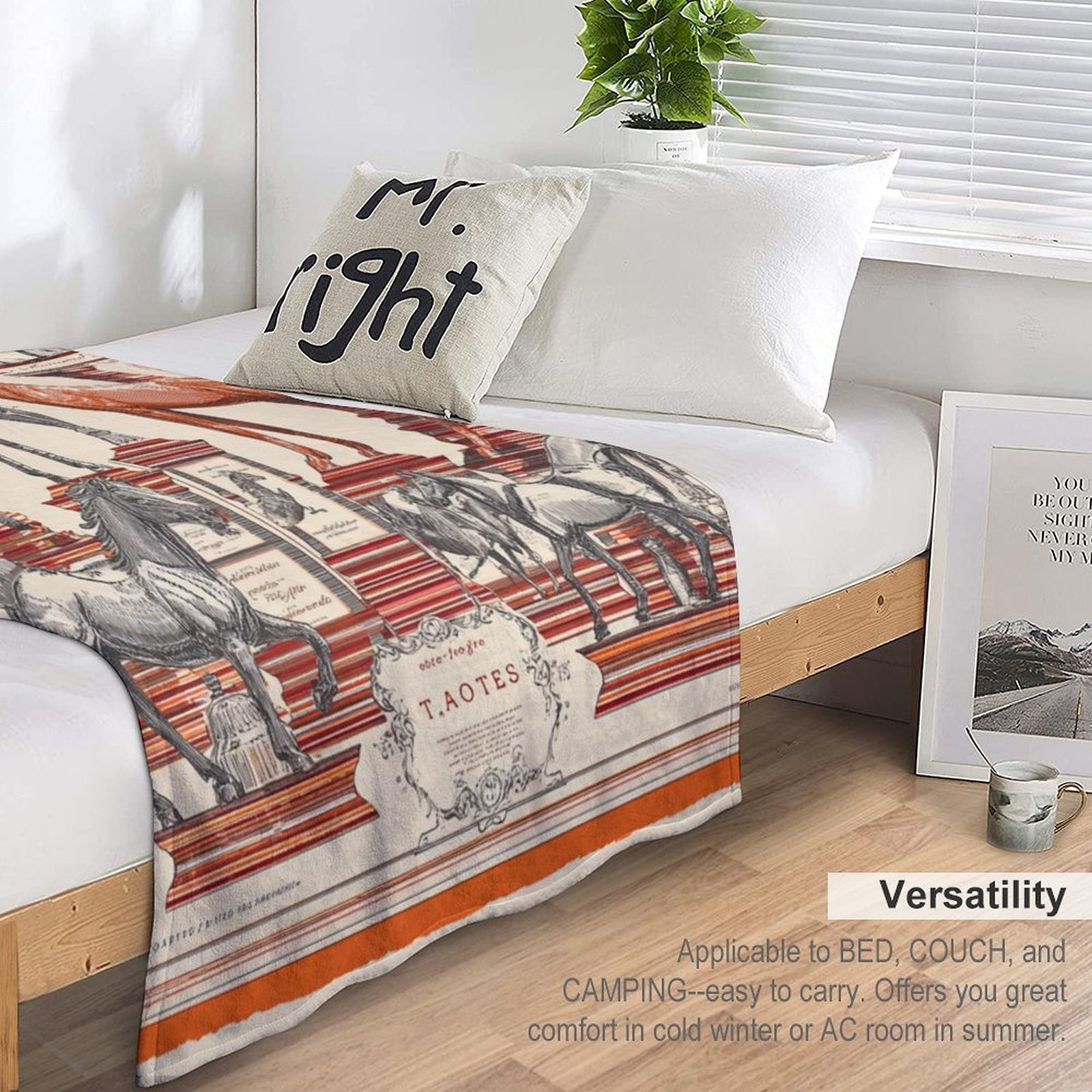 H Designer Horse blanket blanket throw cashmere vibration blanket copert Home Travel Throw Summer Air Conditioner Beach home bedding blankets throws H