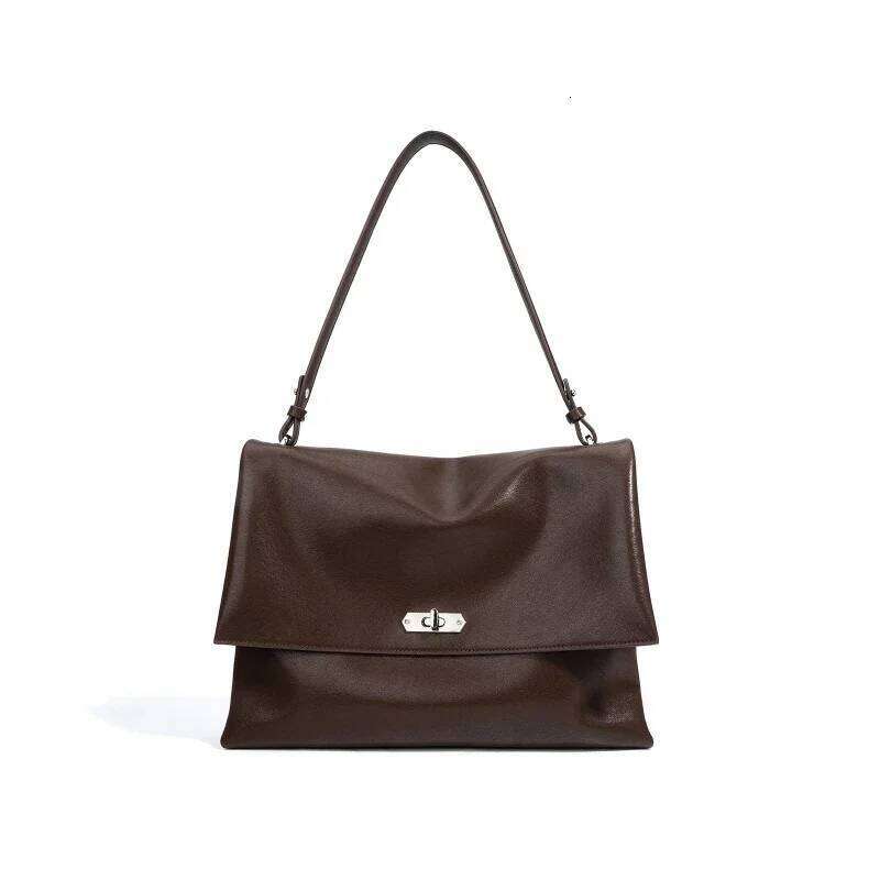 Jonlily Women Genuine Leather Shoulder Female Fashion Handbag Totes Casual Crossbody Daybag Commuter Bag Purse -Kg1725 Suotong1025