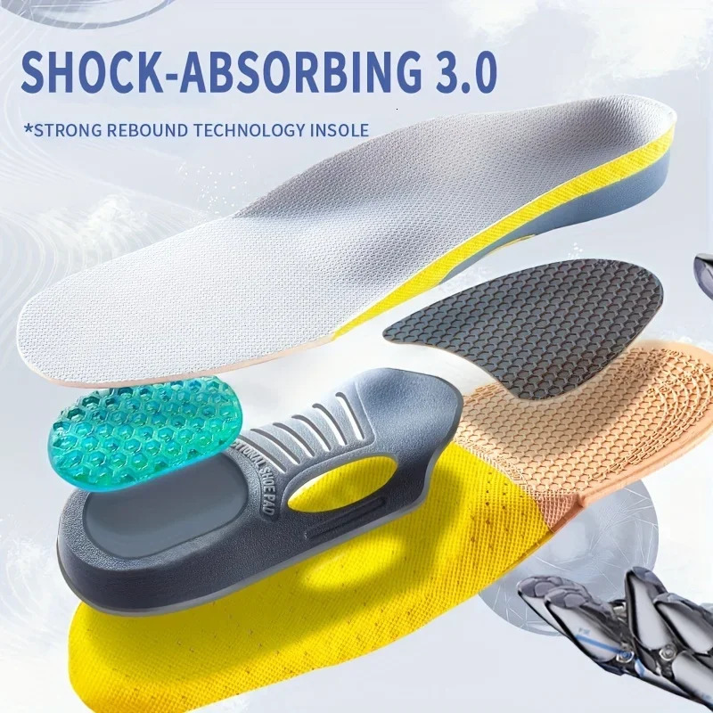 1Pair Orthopedic Insoles Ortics Flat Foot Health Sole Pad For Shoes Insert Arch Support Pad Plantar Fasciitis Feet Care Pads251020