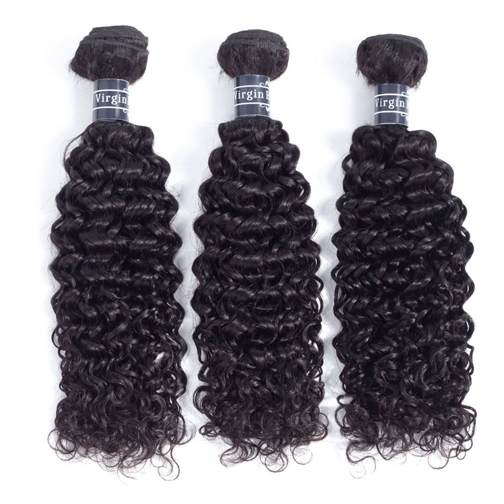 Kinky Curly Bundles Human Hair 8-32 Inch 100g Unprocessed Virgin Remy Weave Natural Color 100 Percent Human Hair