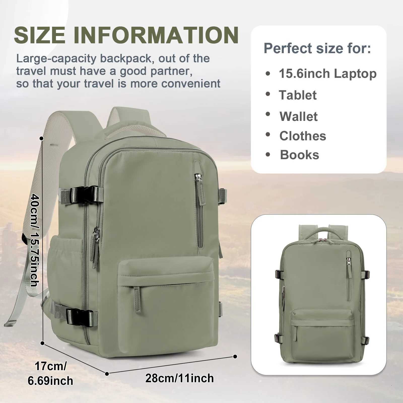 Mens Backpack Wizzair 40x30x20 Cabin Bag Travel Backpack Women Waterproof Business Teenage Notebook Backpack Luggage Backpack W251025