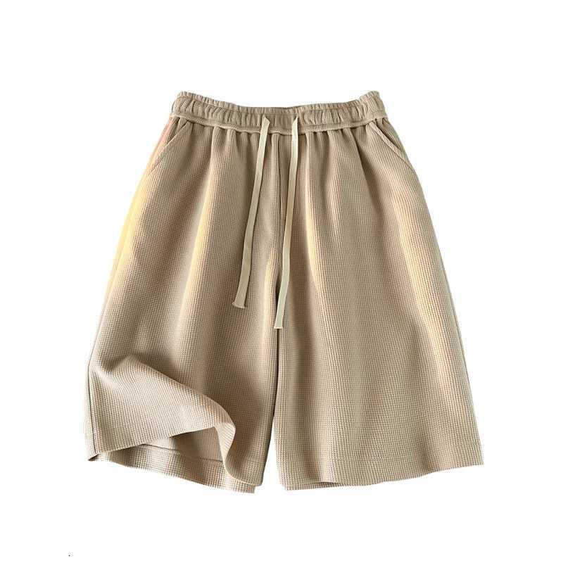 High Quality Waffle Shorts Multicolour Basic Men Shorts Casual Sports Short Pants Gym Jogging Unisex Solid Colour ShortsXJ251025